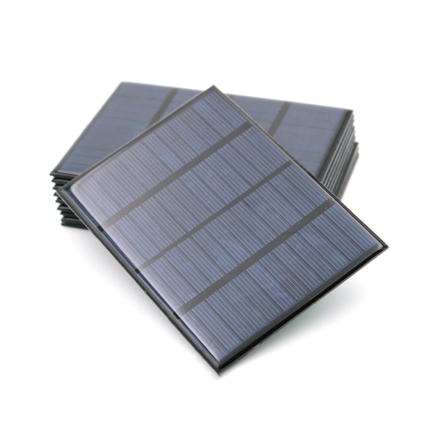6V 1W Mini Solar Panel Solar Cells DIY For Light Cell Phone Toys Chargers Portable  HIgh Quality DIY